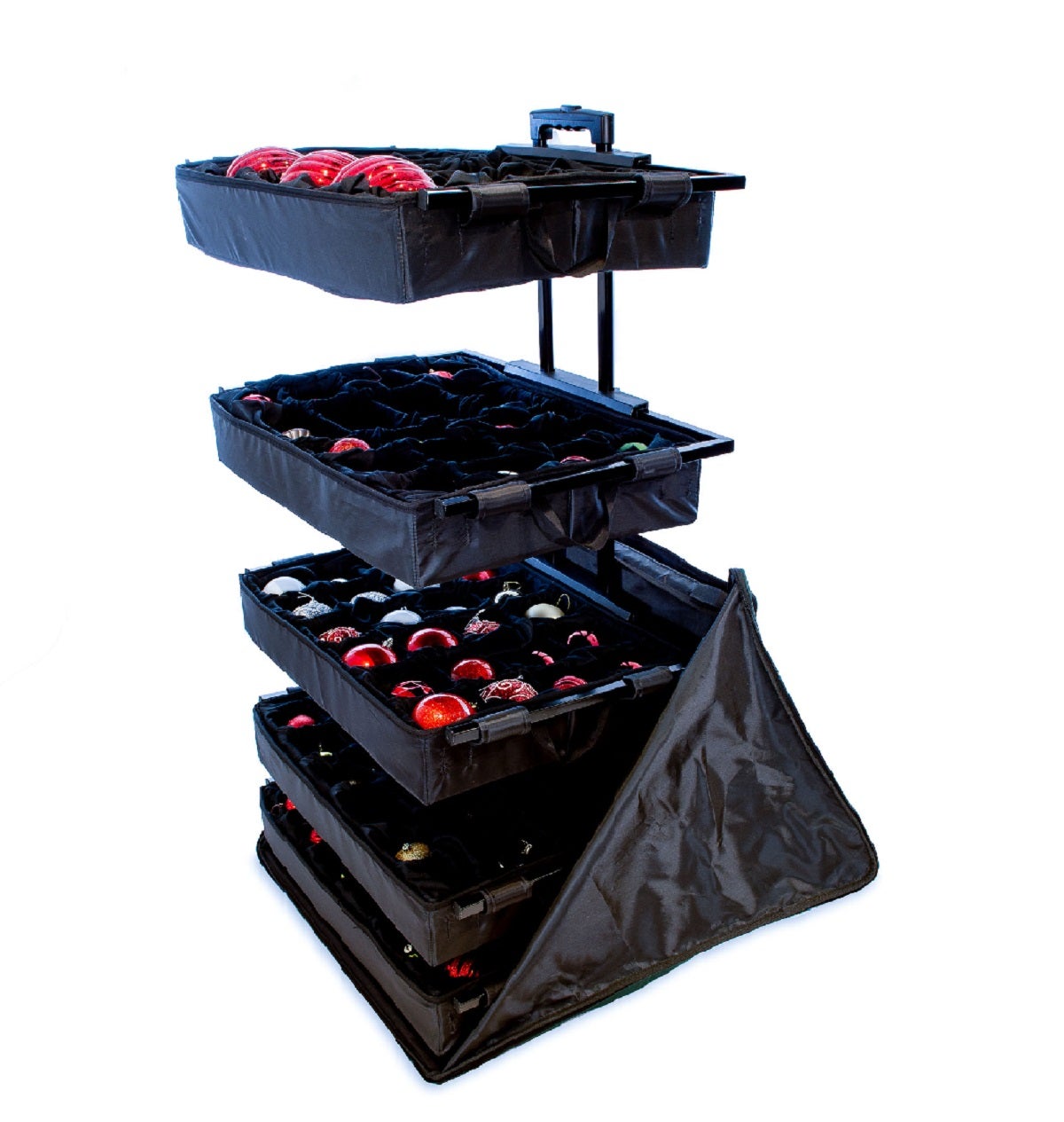 TreeKeeper Telescoping Ornament Storage Box with Adjustable