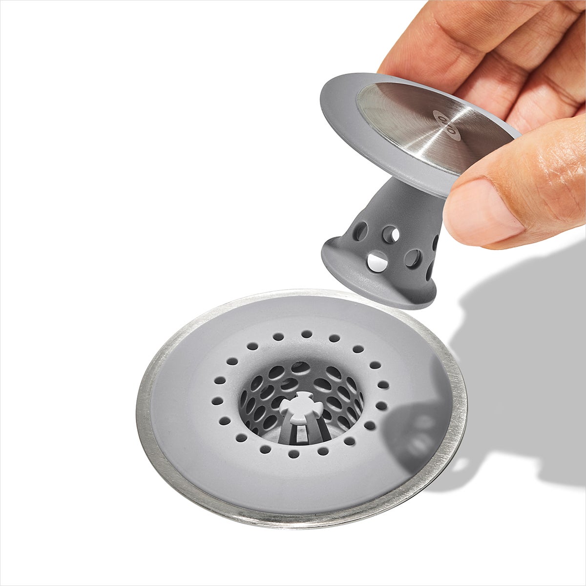 Moda Aluma Suction Lock Basket | The Container Store