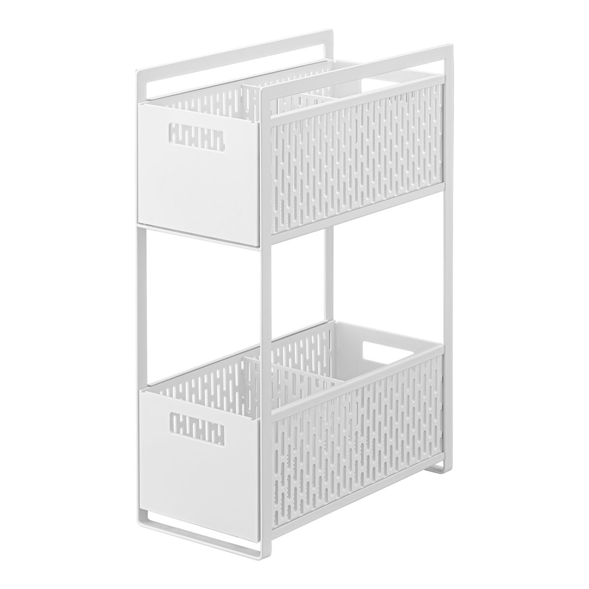 Yamazaki Tower Two-Tier Cupboard Storage Basket