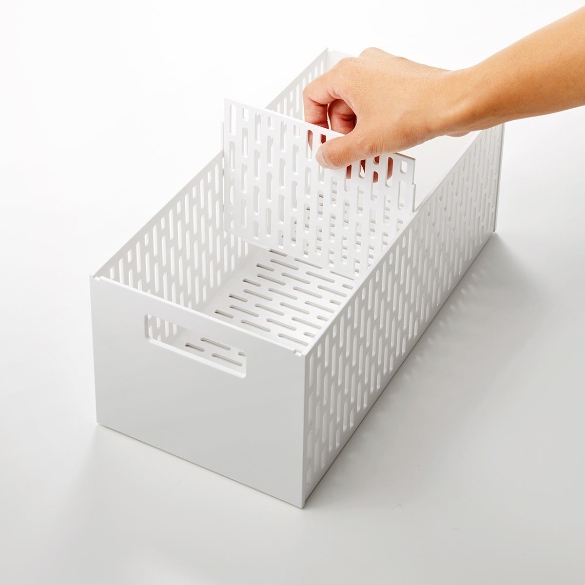 Yamazaki Tower Two-Tier Cupboard Storage Basket