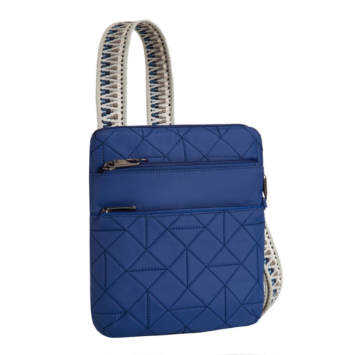 Travelon Anti Theft Boho Slim Crossbody Lush Blue