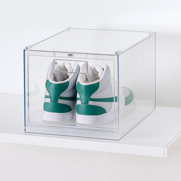Everything Organizer Drop-Front Shoe Box