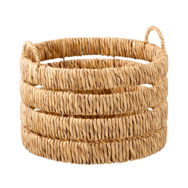 The Container Store Kaia Water Hyacinth Basket