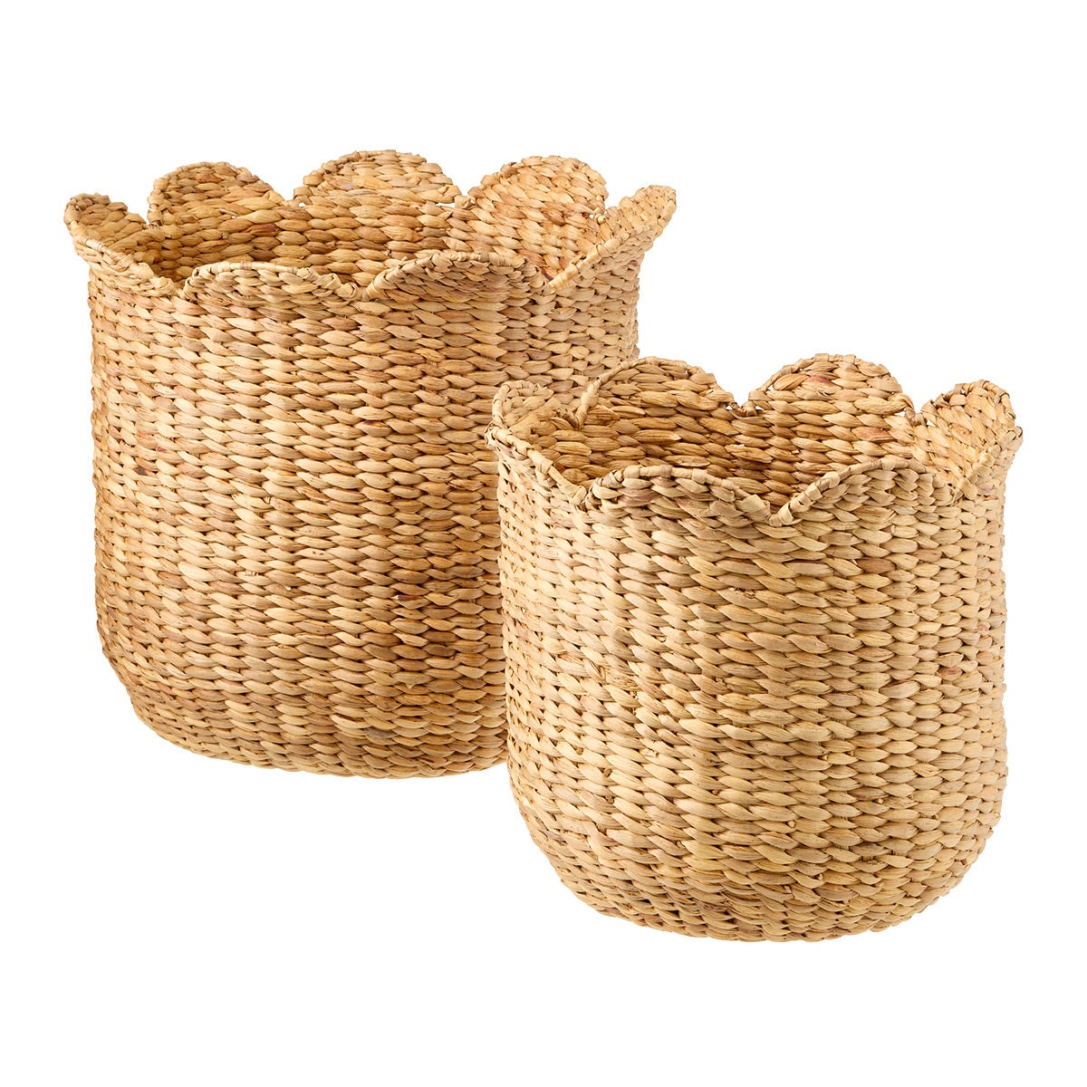 The Container Store Petal Water Hyacinth Basket