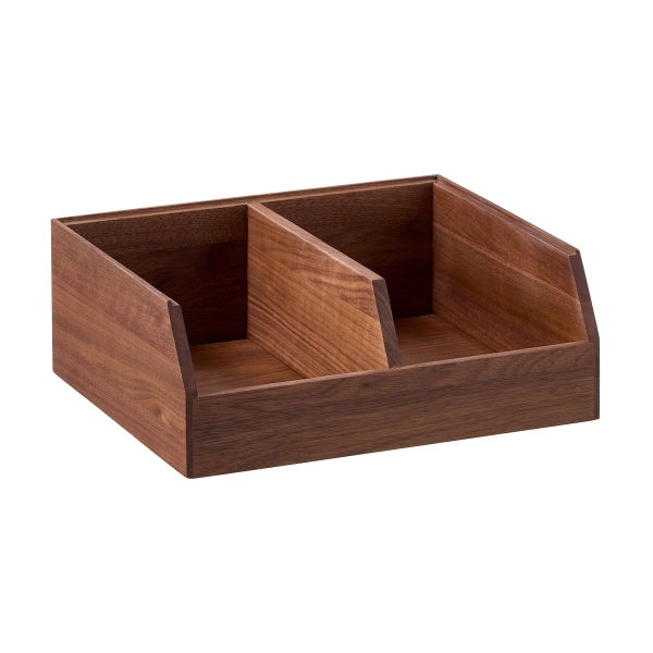 The Container Store Gifford Divided Stacking Bin