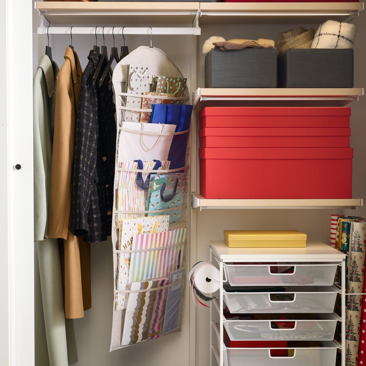 Gift bag organizer container store hotsell