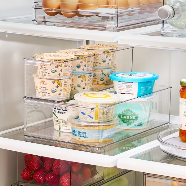 The Everything Stacking Fridge Bins