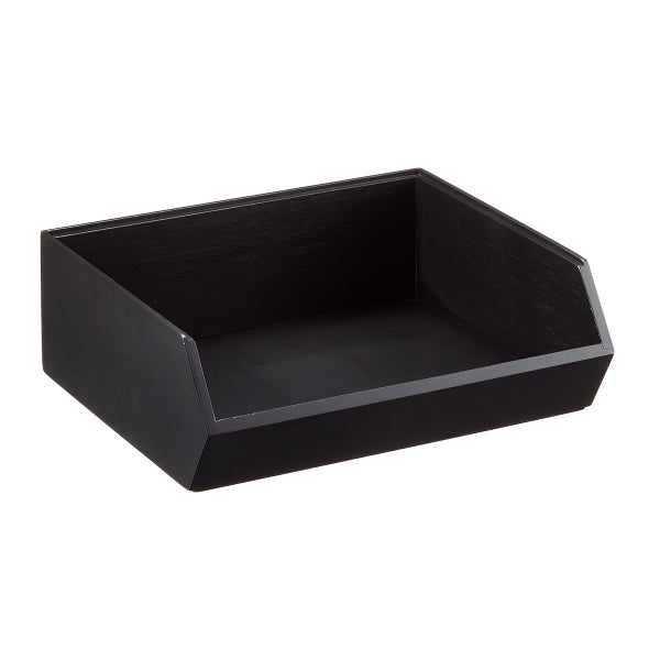 The Container Store Kyoto Bamboo Stacking Bin