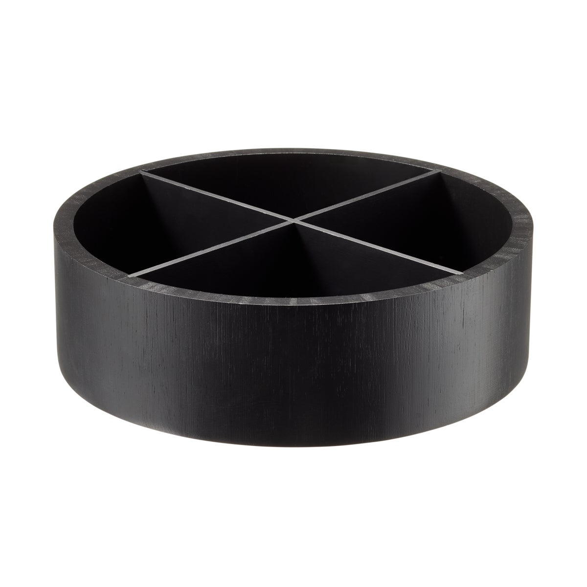 The Container Store Kyoto Bamboo Divided Turntable | The Container