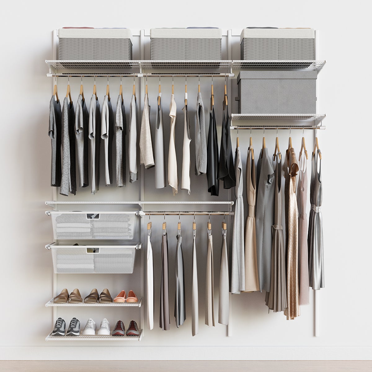 Elfa Classic 6 Reach-In Closet