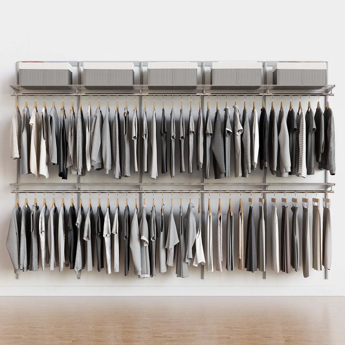 Elfa Classic 10' Reach-In Closet