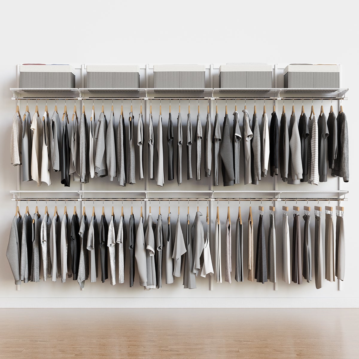 Elfa Classic 10' Reach-In Closet