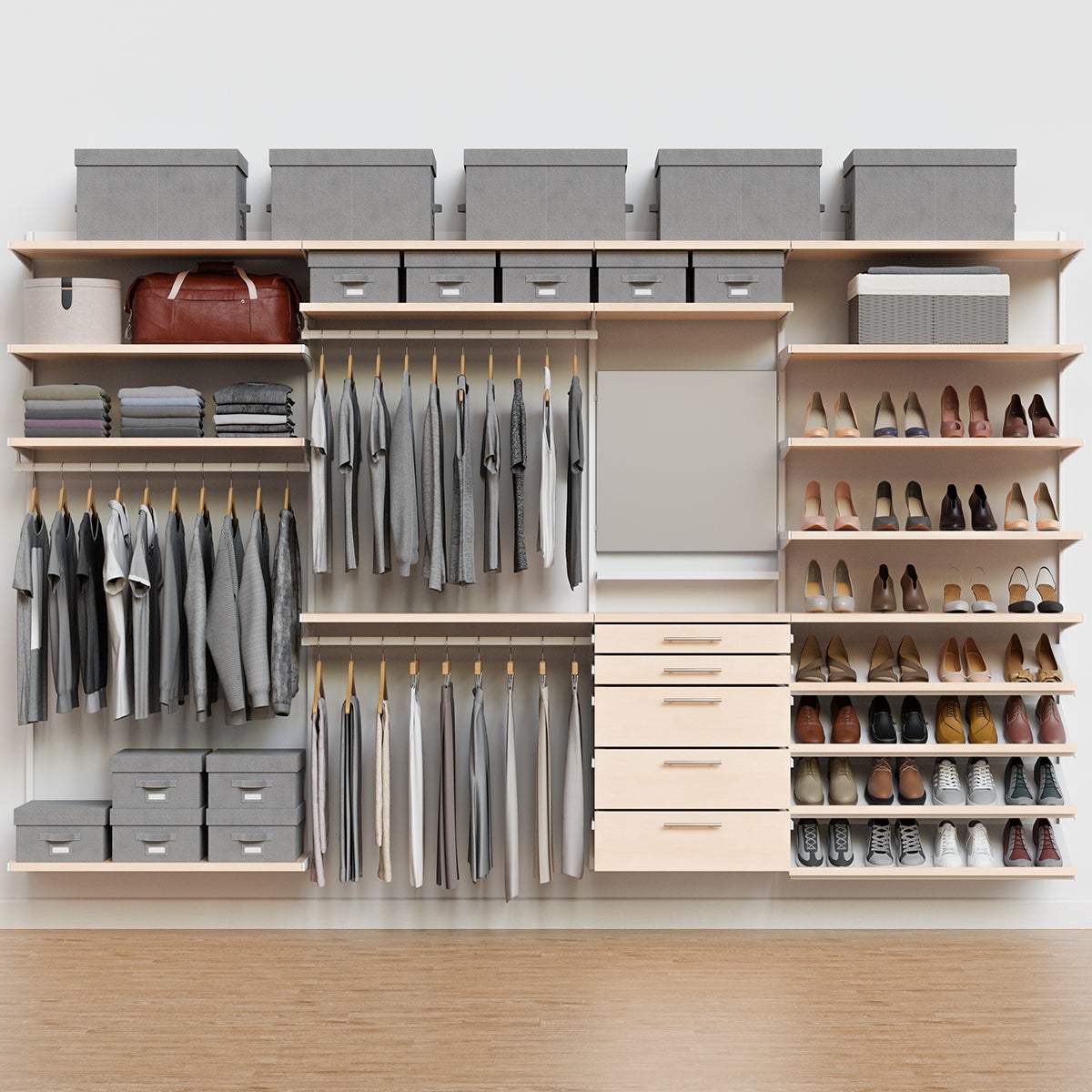 Decor Plus by Elfa 11' Closet