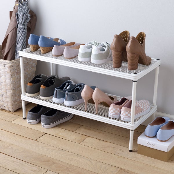 Design Ideas MeshWorks Shoe Shelf