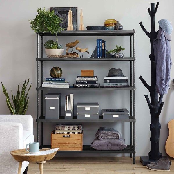 Design Ideas MeshWorks 5 Tier Shelving Unit