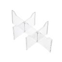 The Container Store Clearline Small Drawer Dividers Clear