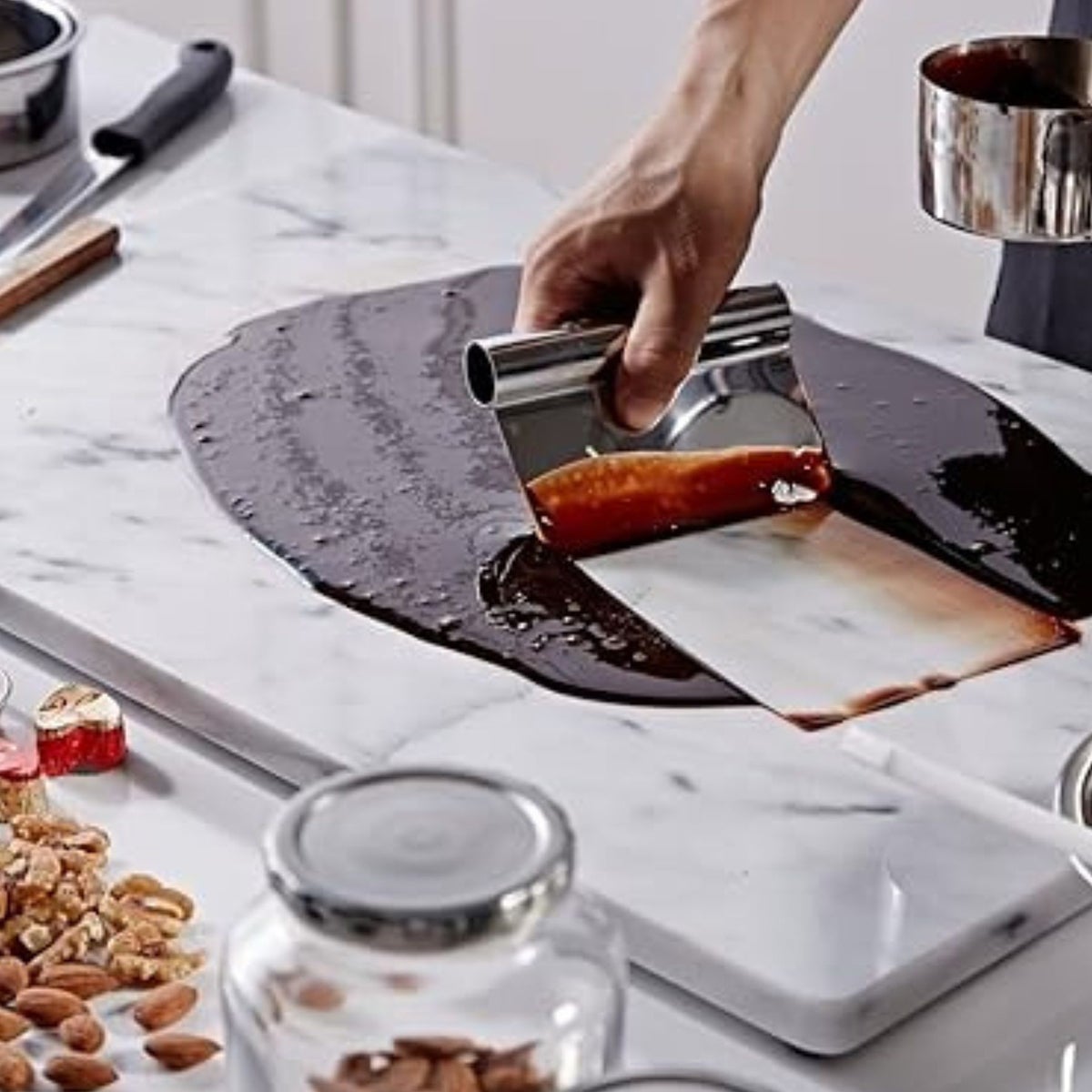 Artifacts Trading Co. Marble Pastry Board