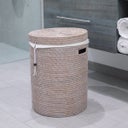 Artifacts Trading Co. Round Hamper with Lid