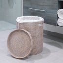 Artifacts Trading Co. Round Hamper with Lid