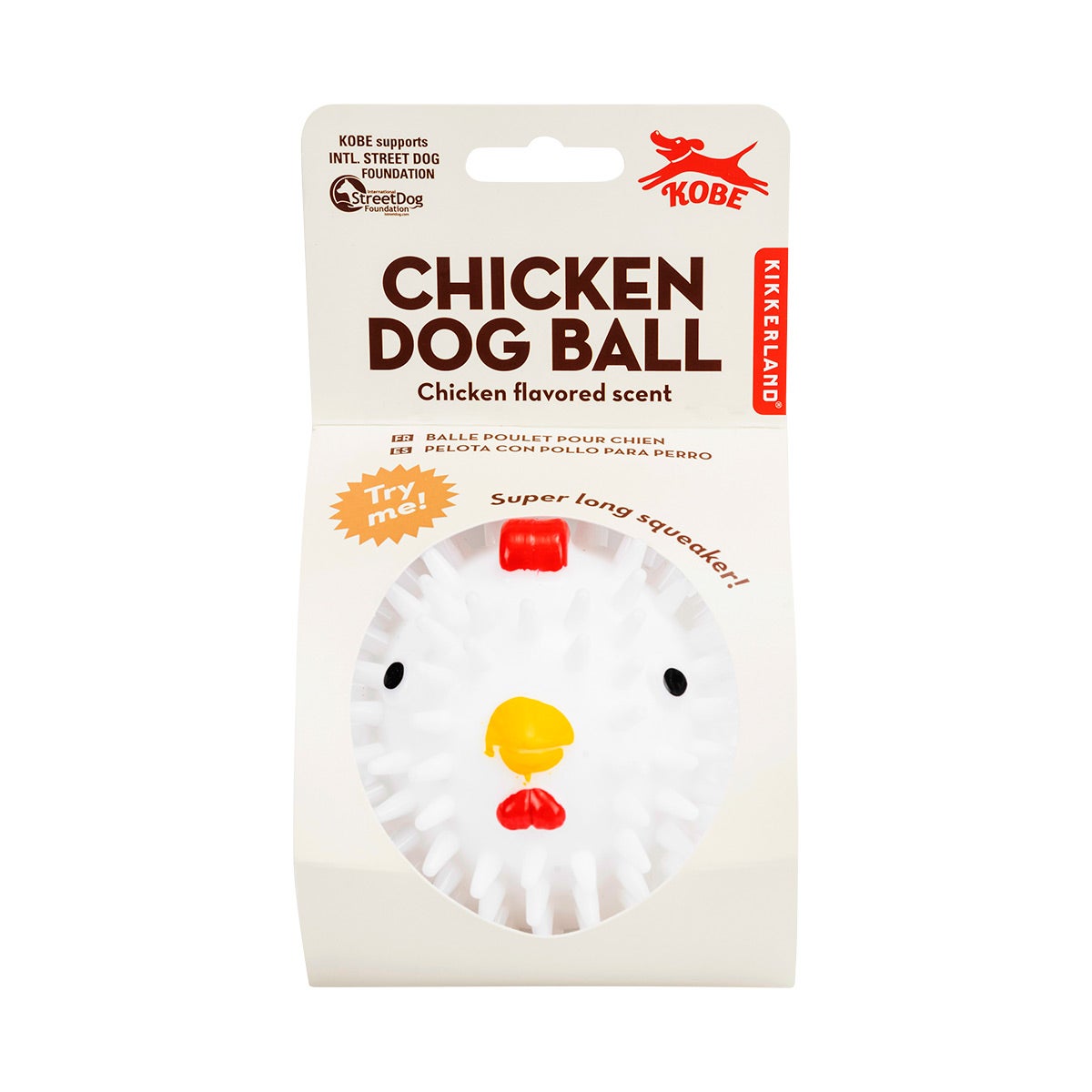 Kikkerland Chicken Dog Toy | The Container Store