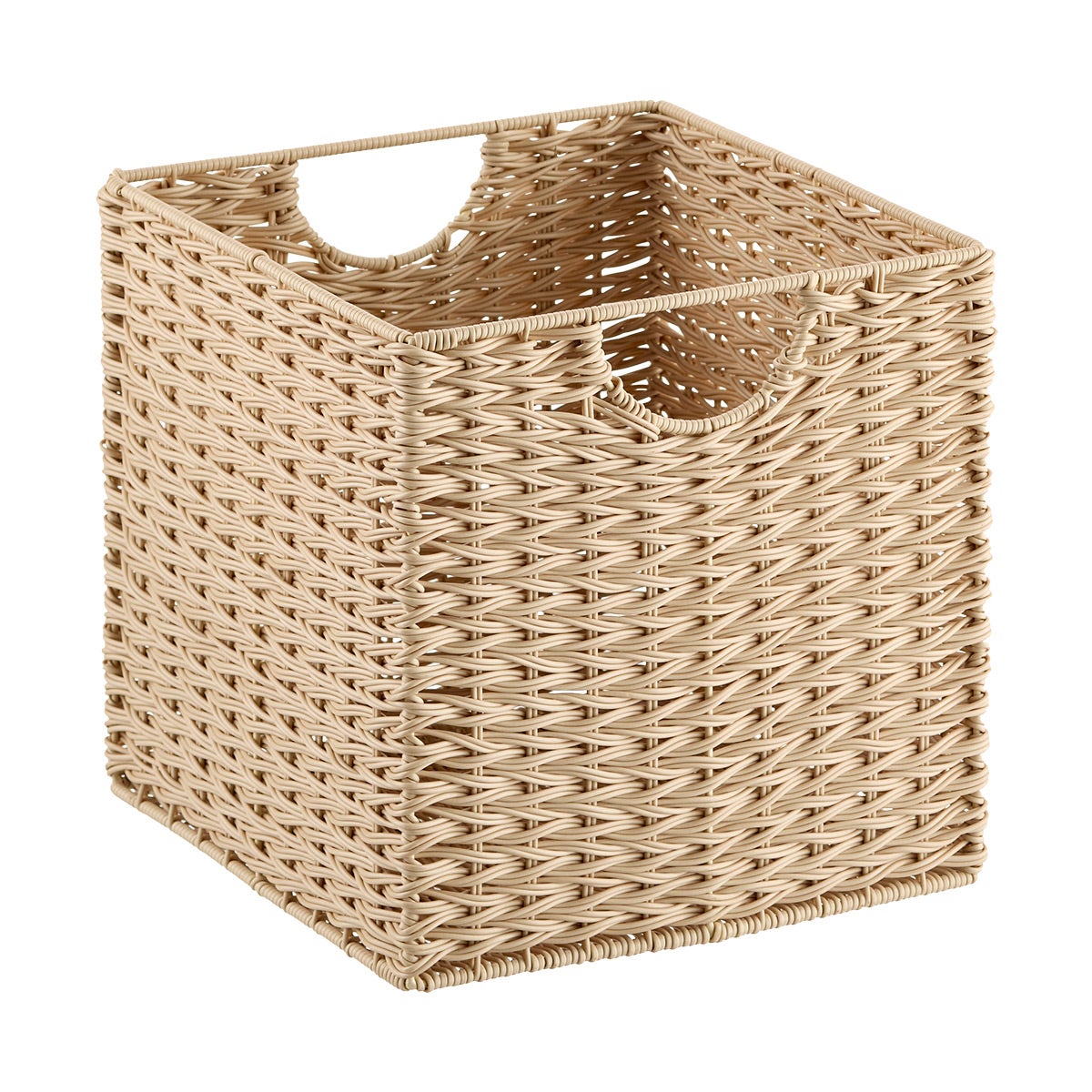 The Container Store Foster Storage Cube with Handles | The