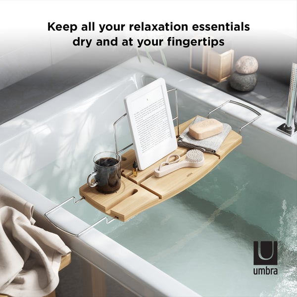 Umbra Aquala bathtub caddy tray