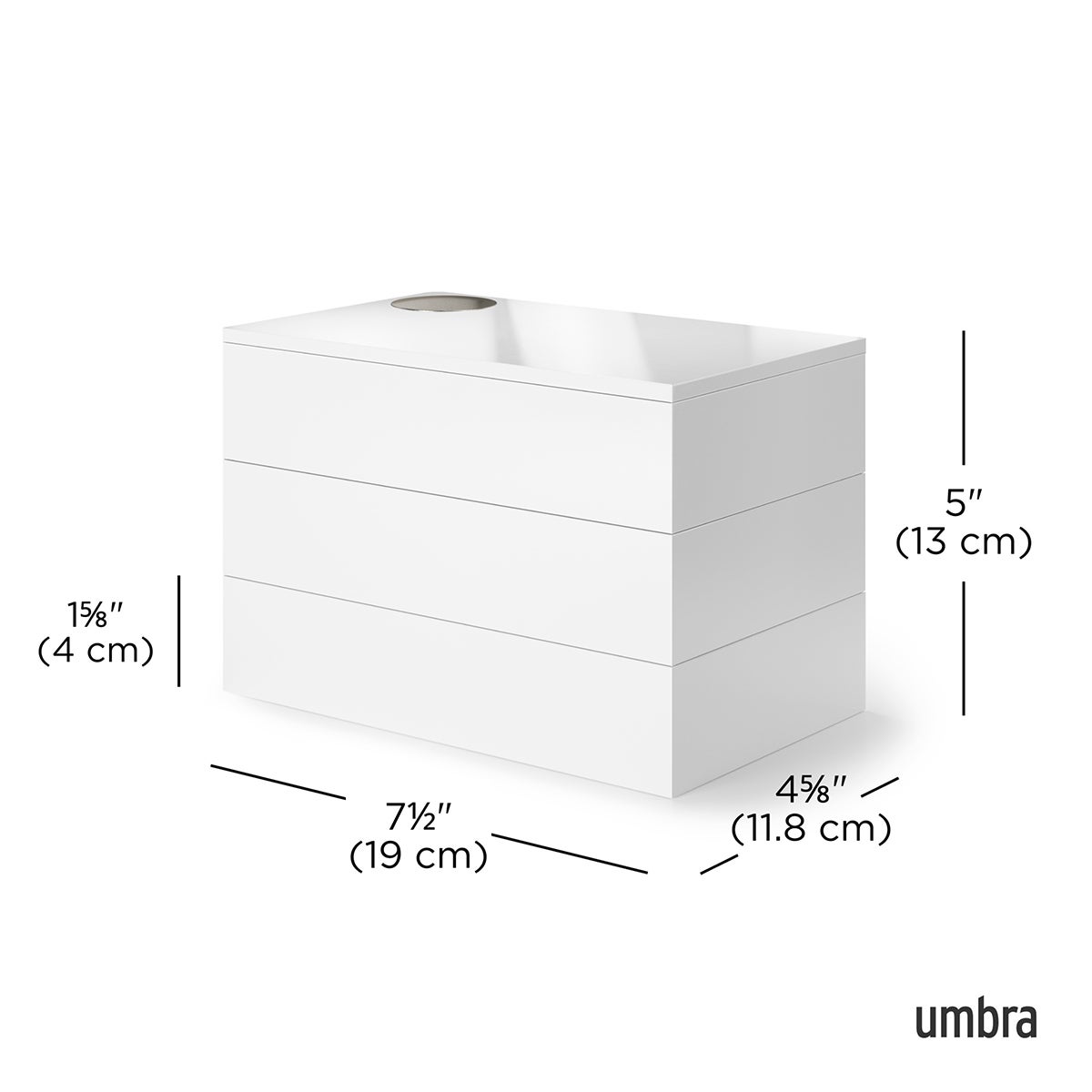 Umbra Spindle Storage Box