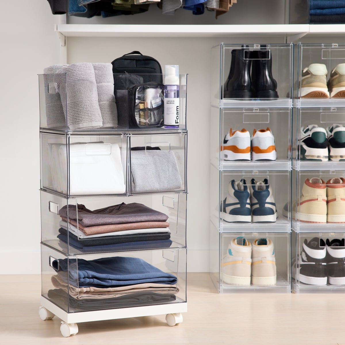 GENERAL VIEW コンテナ BROVIEW 225Gal/300Gal Extra Large Storage Bins