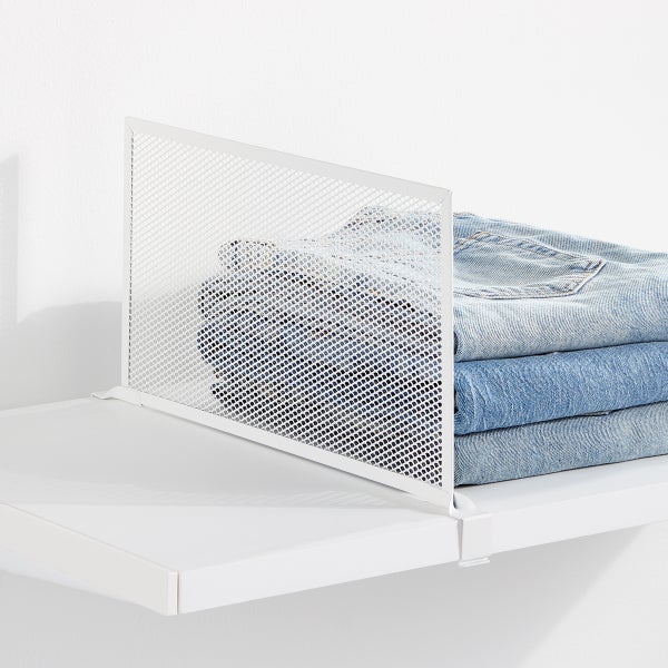 Decor Plus by Elfa Solid Shelf Divider