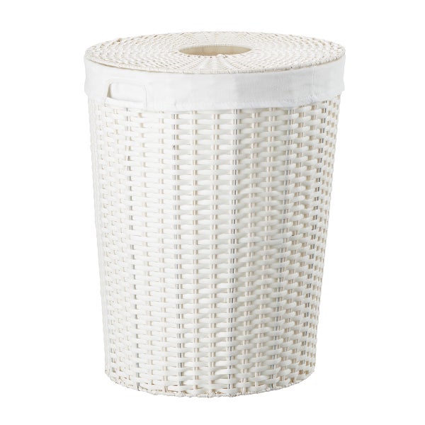 The Container Store Montauk Round Hamper