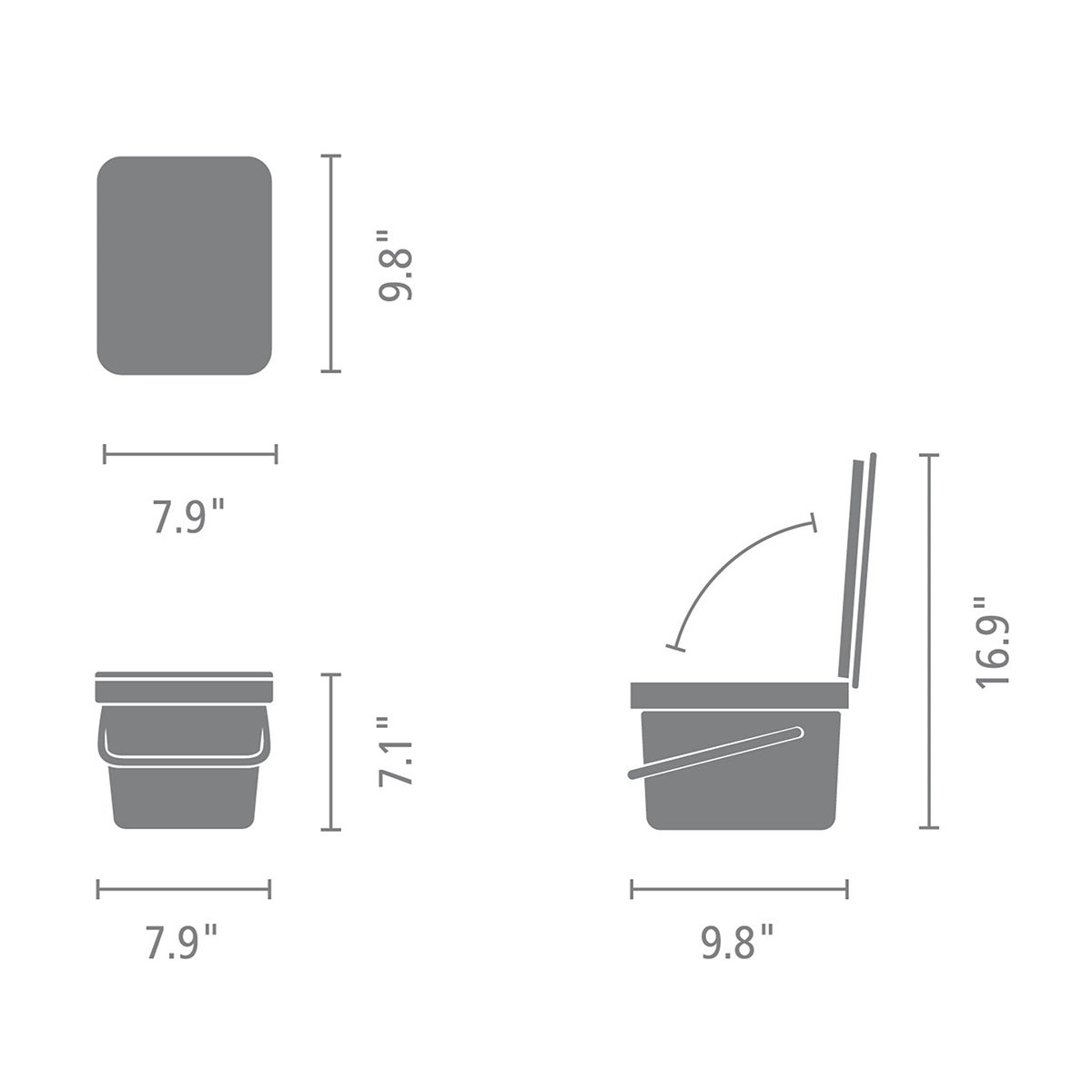 Brabantia Sort & Go Recycling Bins