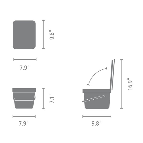 Brabantia Sort & Go Recycling Bins