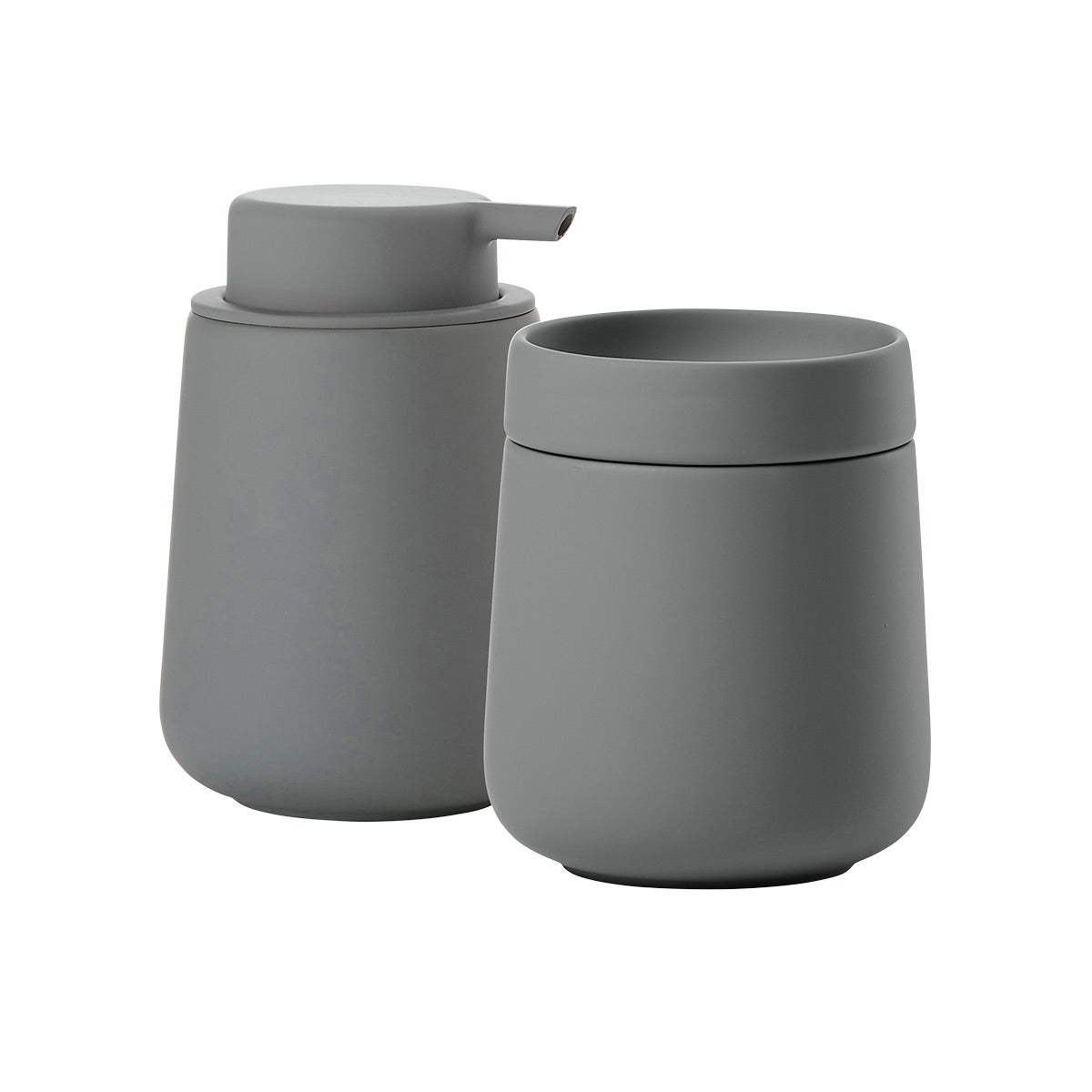 Zone Denmark Nova One Soap Dispenser & Jar Set | The Container Store