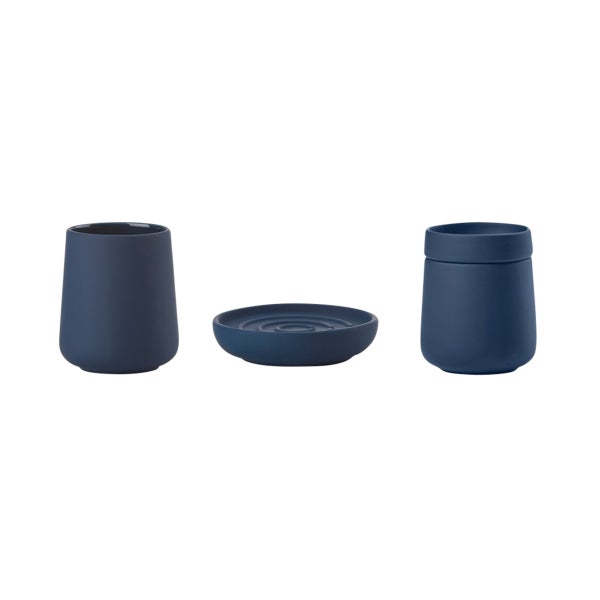 Zone Denmark Nova One Toothbrush Mug Set of 3