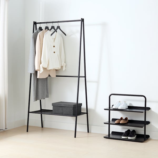 The Container Store Tiered Metal Rack