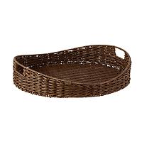 The Container Store Foster Serving Tray Brown