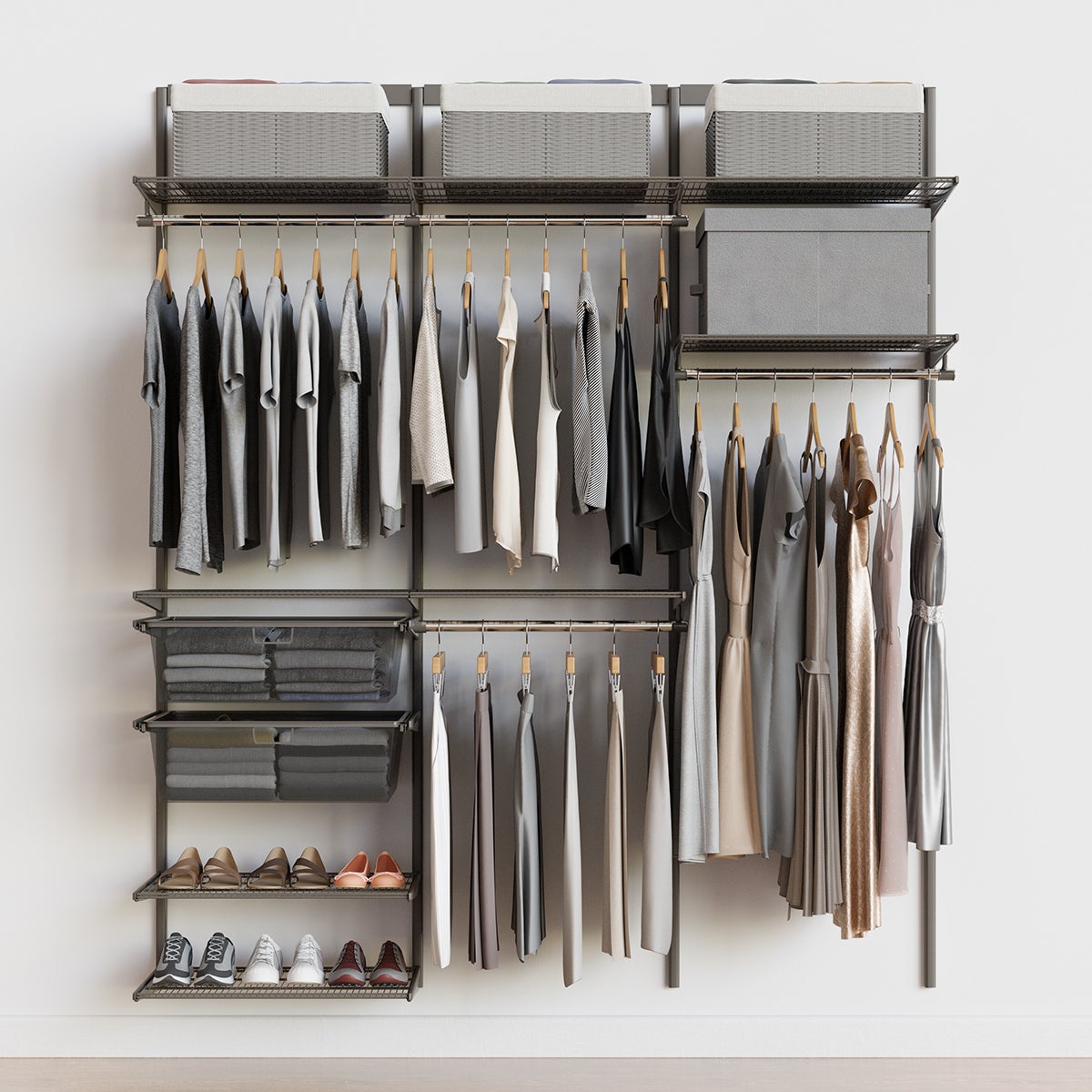 Elfa Classic 6' Reach-In Closet - Thumbnail 4