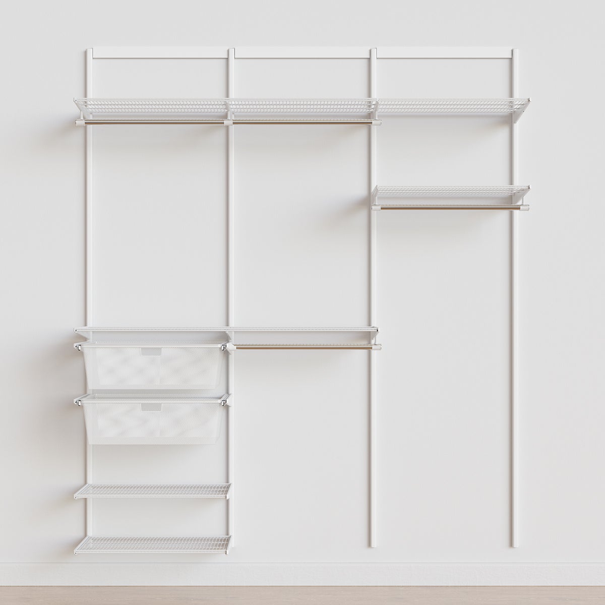 Elfa Classic 6 Reach-In Closet