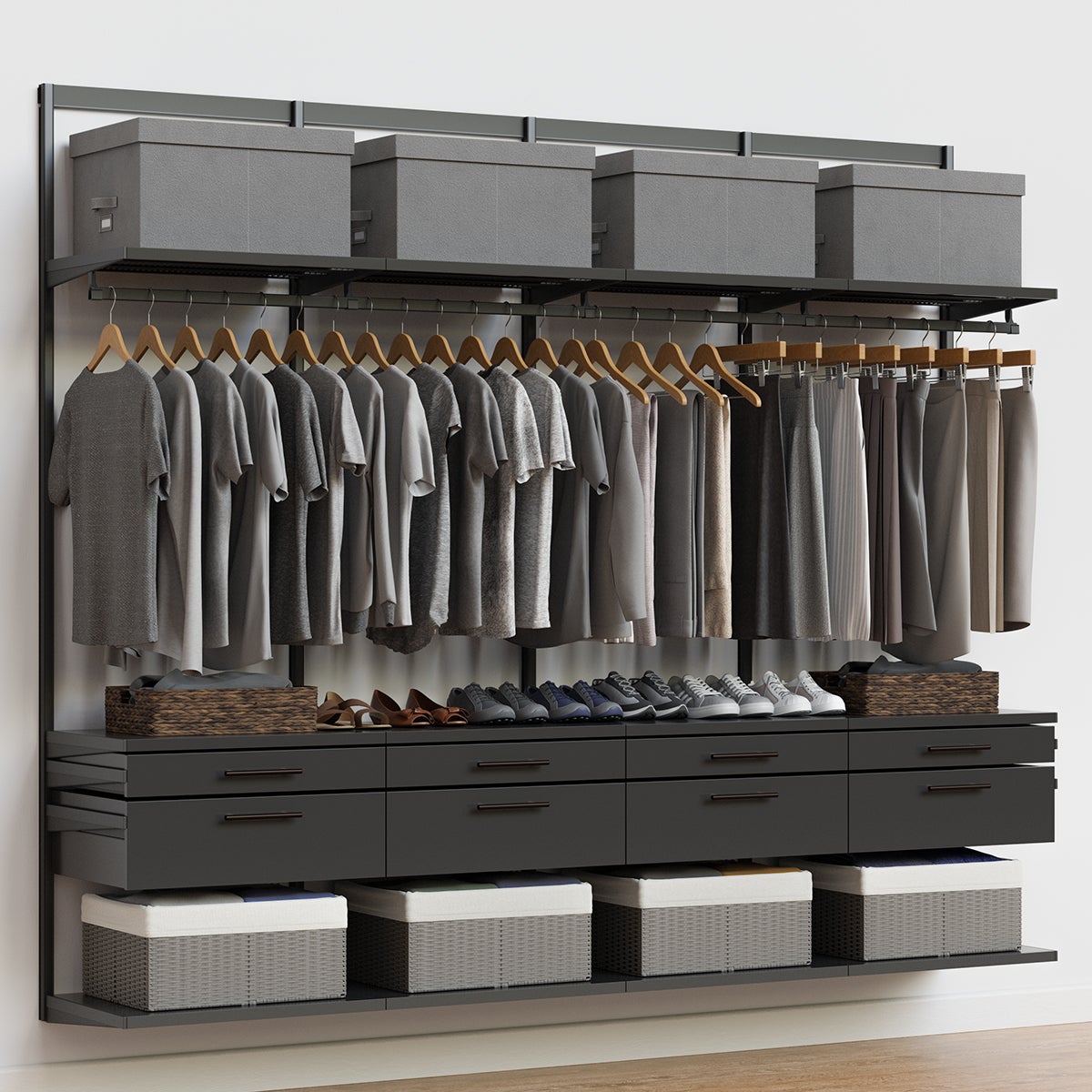 Decor Plus by Elfa 8' Closet | The Container Store