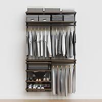 Decor Plus by Elfa 4' Closet with Mesh Drawers | The Container Store