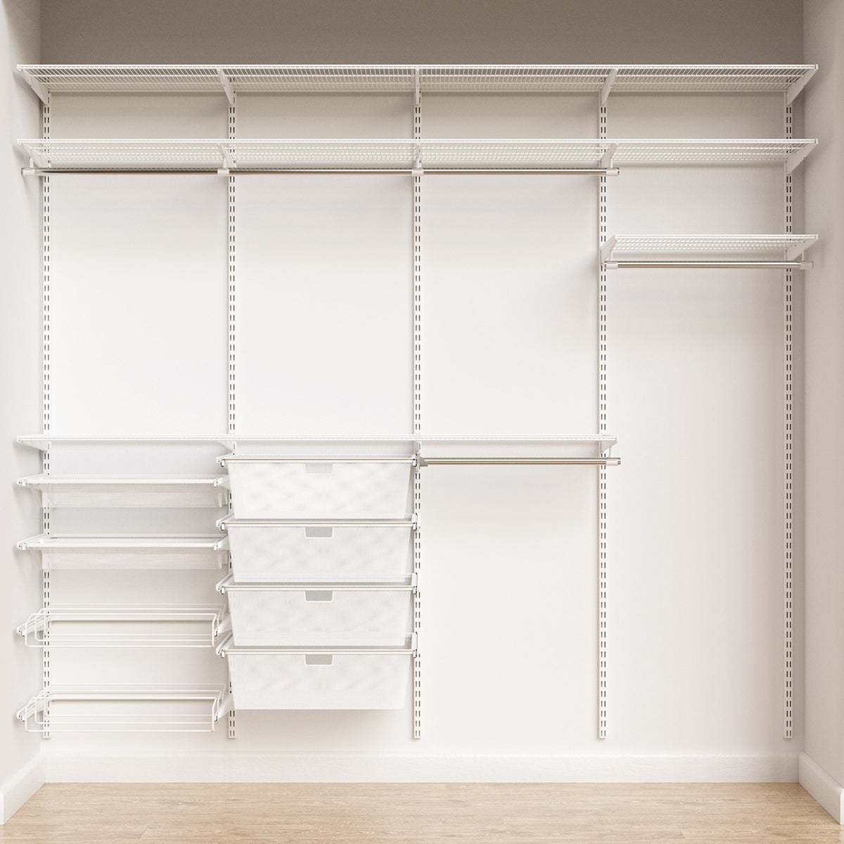 Elfa Classic 5' Reach-In Closet - Thumbnail 2