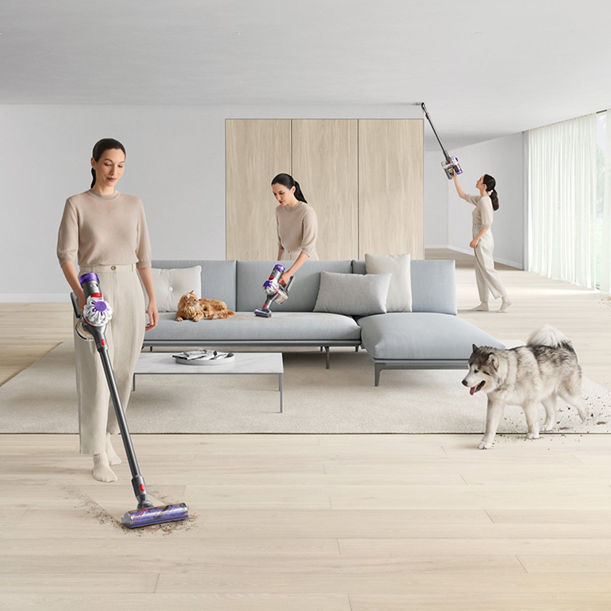 Dyson V8 Detangling Cordless Vacuum | The Container Store