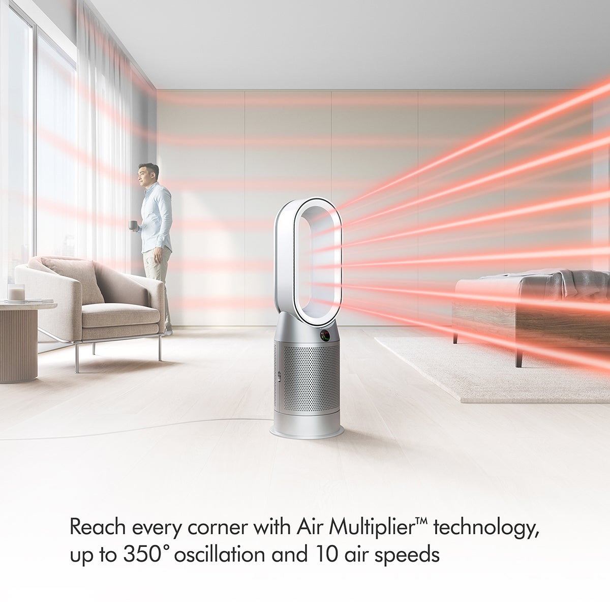 Dyson Purifier Hot Plus Cool Purifying Fan HP07 | The Container Store