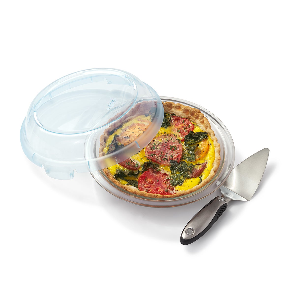 Good Grips Glass Pie Plate With Lid
