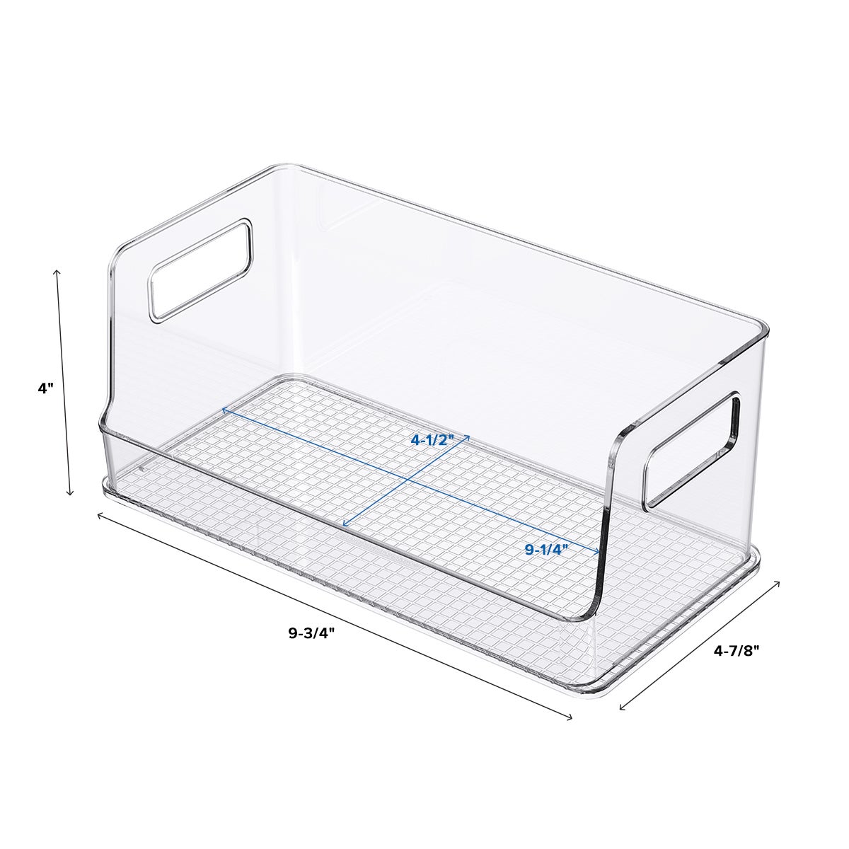 Everything Organizer Stackable Open-Front Bin
