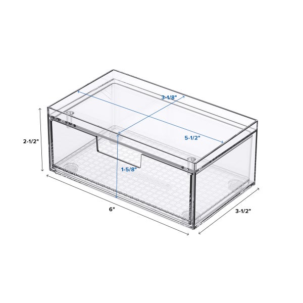 Everything Organizer Narrow Shallow Drawer
