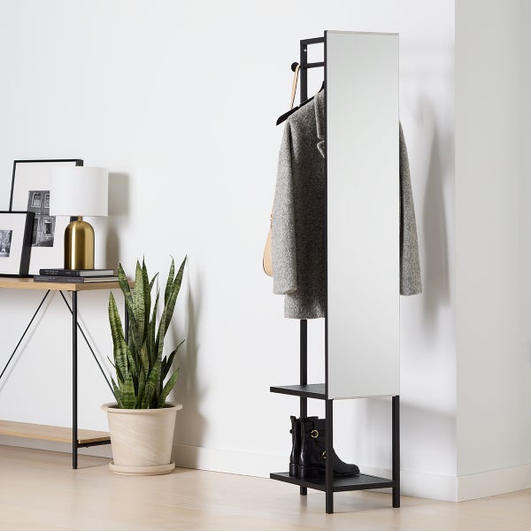 The Container Store Mirrored Valet Stand