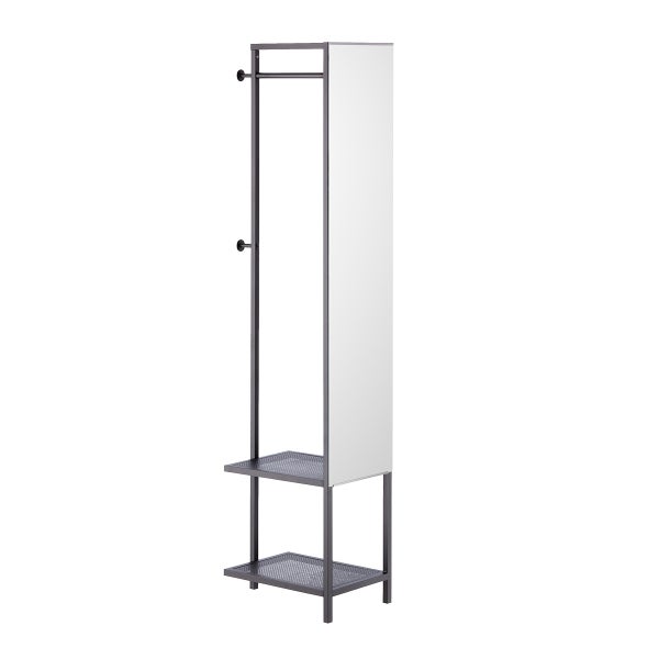 The Container Store Mirrored Valet Stand