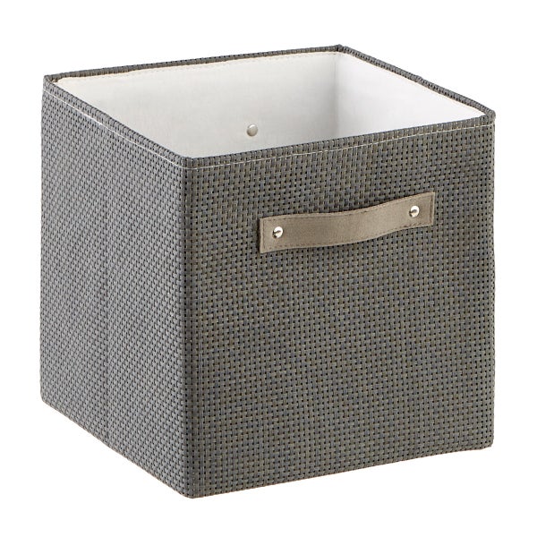 Small Woven Kiva Storage Cube