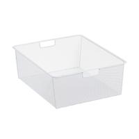 Elfa 18" Medium Mesh 2-Runner Drawer White